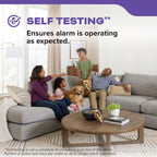 Kidde Hardwired Smoke & Carbon Monoxide Detector for Home, 10-Year Battery Powered, LED Notifications, 3-Pack