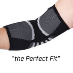 Nordic Lifting Elbow Compression Sleeves (1 Pair) - Support for Tendonitis Prevention & Recovery (X-Large)