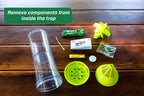 RESCUE! WHY Trap for Wasps, Hornets, & Yellowjackets – Hanging Outdoor Trap - 2 Traps