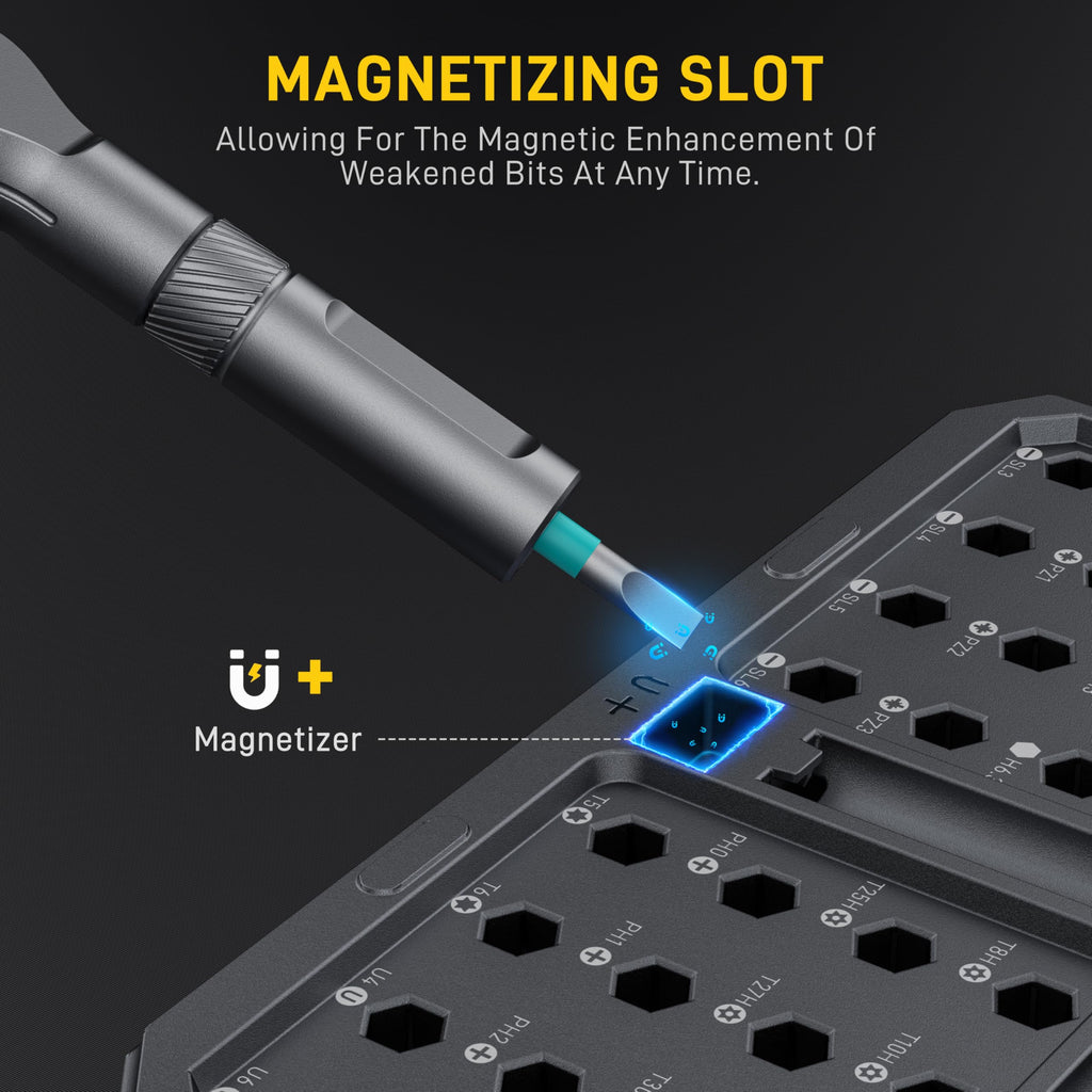 42 in 1 Magnetic Screwdriver, Screwdriver Set, Multi Bit Ratcheting Screwdriver Set with Storage Case Repair Tool Kit for Computer, Eyeglass, Bicycles, Watch, Ring Doorbell, Furniture and DIY