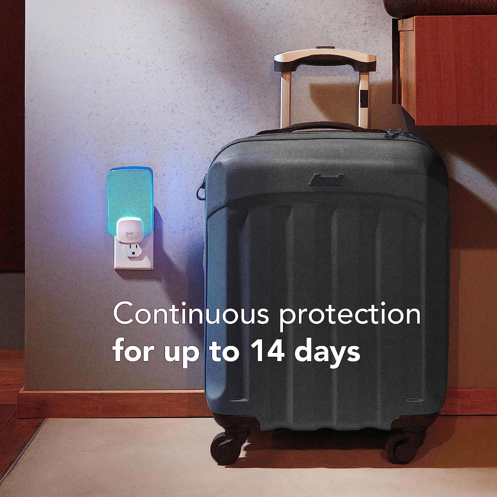 Raid Essentials Flying Insect Light Trap Refills, 16 Light Trap Refill Cartridges, Featuring Light Powered Attraction