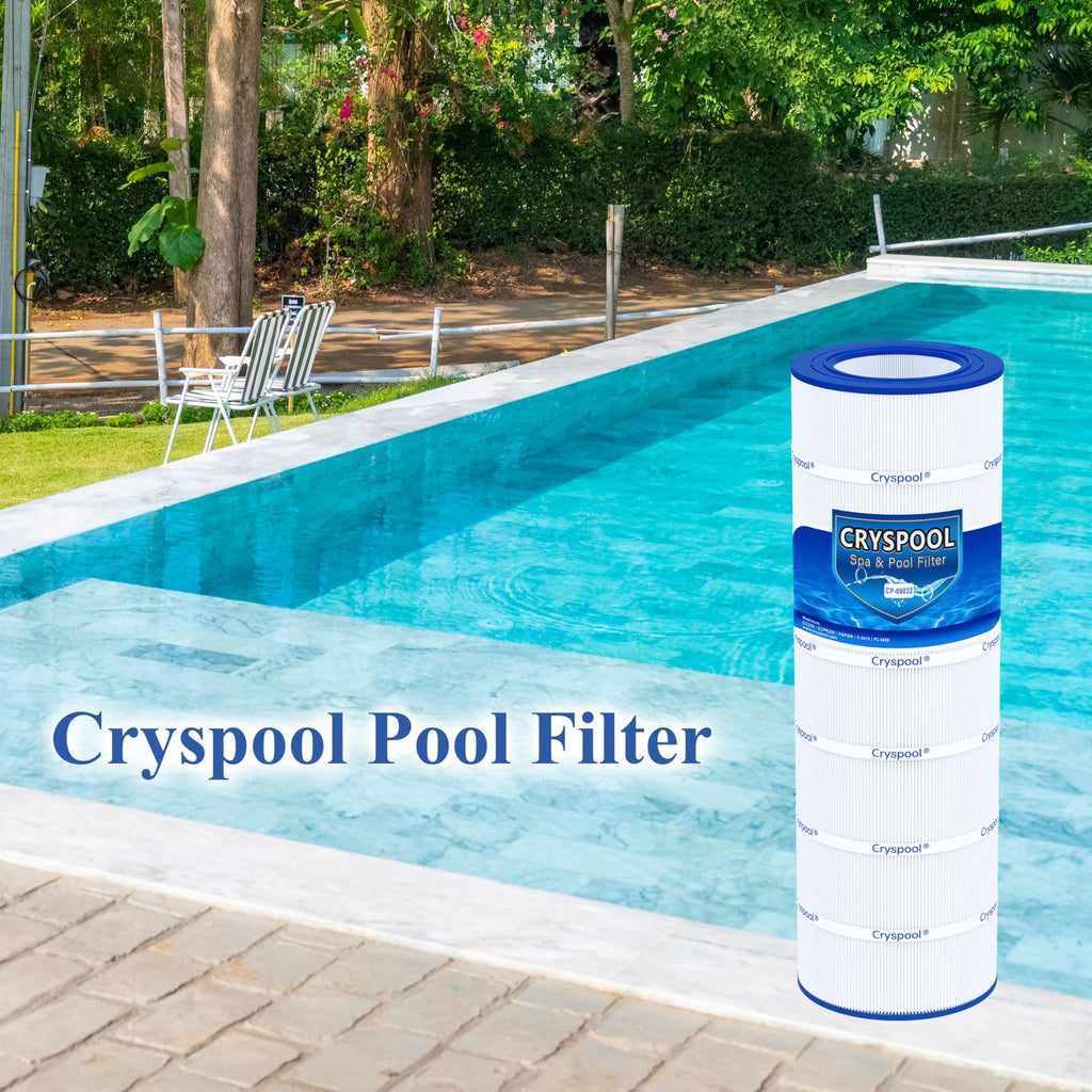 Cryspool® 09032 Compatible with Clean & Clear 200, CC200, PAP200, R173217, C-9419, FC-0688, 59054400, Aladdin 29902, 200 Sq. Ft Pool Filter Cartridge, 1 Pack