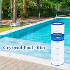 Cryspool® 09032 Compatible with Clean & Clear 200, CC200, PAP200, R173217, C-9419, FC-0688, 59054400, Aladdin 29902, 200 Sq. Ft Pool Filter Cartridge, 1 Pack