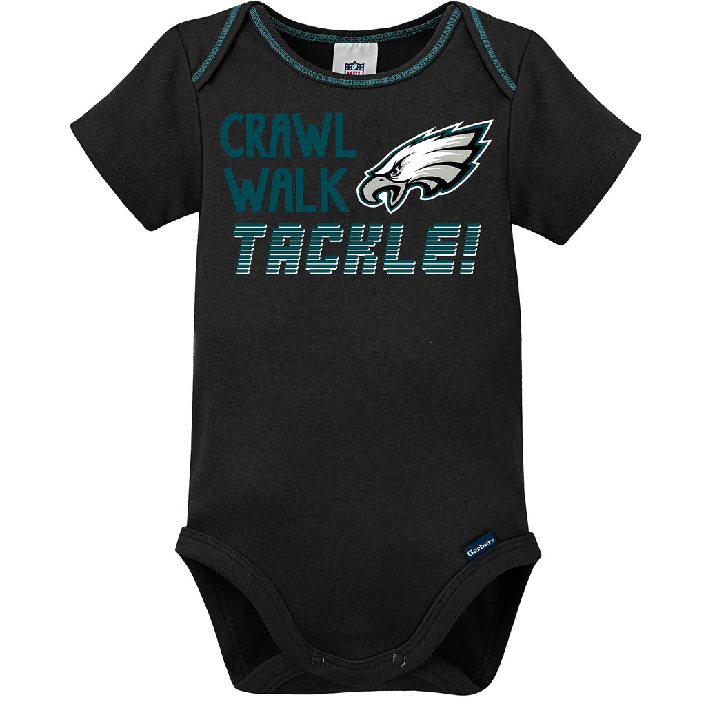 NFL baby boys 3 Pack Short Sleeve Bodysuit, Team Color, 3-6 Months US