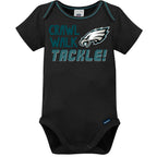 NFL baby boys 3 Pack Short Sleeve Bodysuit, Team Color, 3-6 Months US