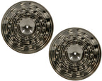 Meinl 14" Hihat (Hi Hat) Cymbal Pair - Classics Custom Dark - Made in Germany, 2-YEAR WARRANTY (CC14DAH)