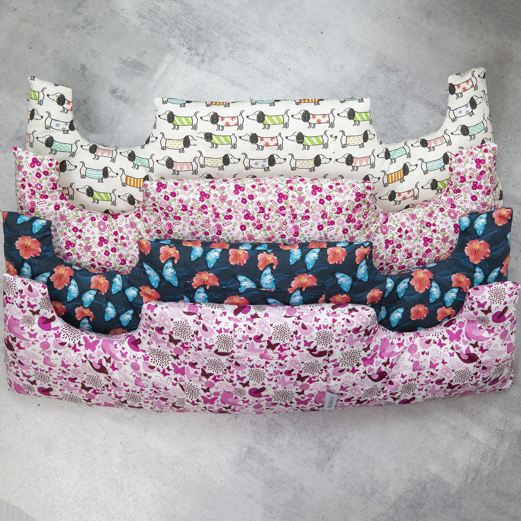 Post Mastectomy Pillow After Breast Cancer Surgery Recovery, C-Section Recovery or Breast Reduction, Tummy Tuck Post Surgery Supplies, Seat Belt Pillow, Chemo Breast Cancer Gifts for Women,Pink Flower
