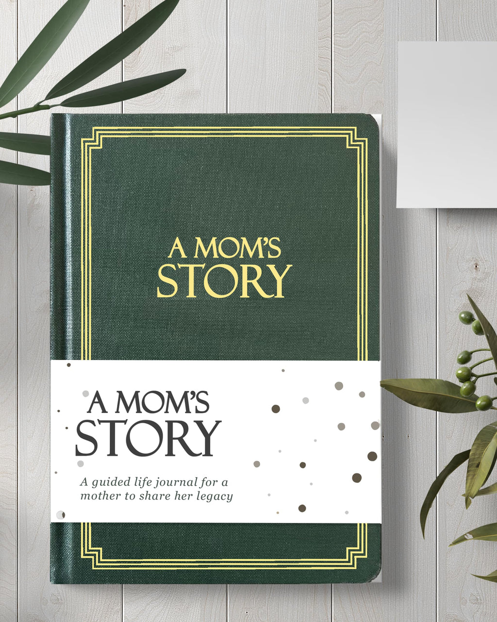 Mom's Life Story Journal (Hardcover): A Meaningful Keepsake for Mom to Share Her Journey and Memories, Book Includes 250+ Prompt Questions, Sentimental Mom Gifts Idea, Sentimental Gifts for Mom for Mother's Day, Birthday & Christmas