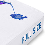 Utopia Bedding Waterproof Mattress Protector Full Size, Premium Terry Mattress Cover 200 GSM, Breathable, Fitted Style with Stretchable Pockets (White)