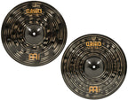 Meinl 14" Hihat (Hi Hat) Cymbal Pair - Classics Custom Dark - Made in Germany, 2-YEAR WARRANTY (CC14DAH)