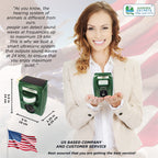 GARDEN SECRETS Solar Animal Repellent. Ultrasonic Outdoor Animal Repeller, Deer Repellent Raccoon Repellent Skunk Repellent Cat Rat Dog and Mice Deterrent. Waterproof Devices, Keep Pest Away.