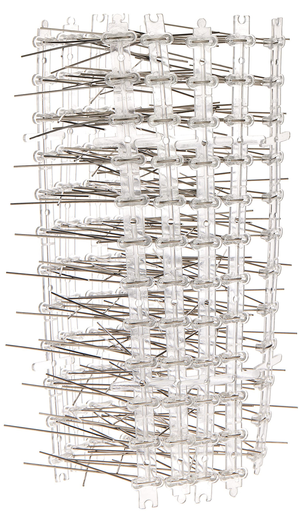 Bird-X Deterrent Steel Spikes, Bird Control, 5-inch W, 100 ft Long (STS-100)
