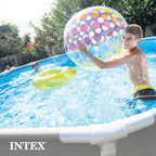 INTEX 26710EH Prism Frame Premium Above Ground Swimming Pool: 12ft x 30in – SuperTough Puncture Resistant – Rust Resistant – Easy Assemble – 1718 Gallon Capacity – Pool Only
