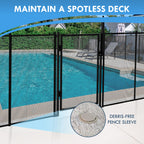 Pool Fence Caps – Putty 25 Pack of 1-Inch Pool Fence Hole Caps – Used for Covering Deck Sleeves in Safety Fencing – Protects Pool Areas When Fence is Removed – Compatible with Most Systems