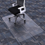 FuturHydro Office Chair Mat for Carpet, 30" x 48" Clear Office Home Floor Protector Mat, Transparent Mats for Office, Home and Gaming Floors (Rectangle)