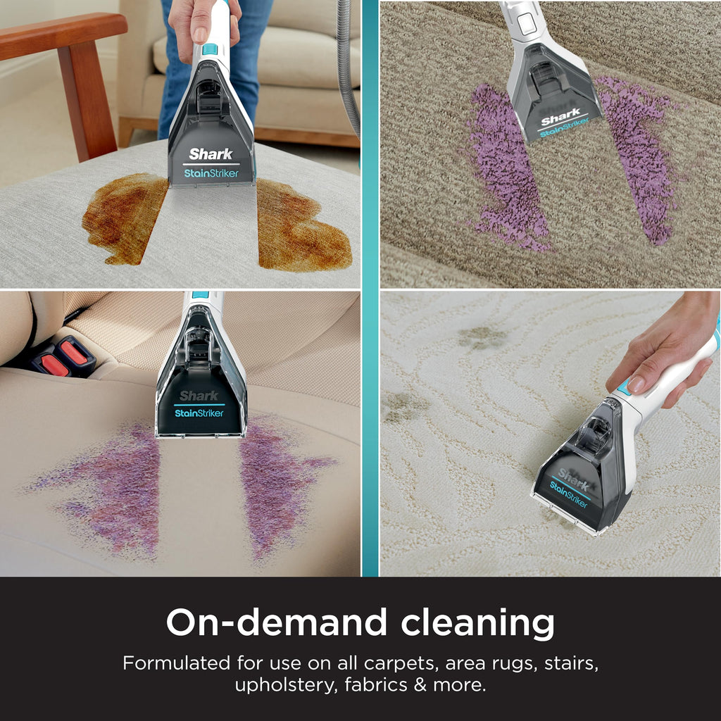 Shark PXCMBUNDLE StainStriker Complete Bundle for Shark StainStriker portable cleaners, for carpets & area rugs, instantly eliminates odors, 32oz OXY Multiplier and 16oz Deep Clean Pro