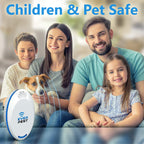 Ultrasonic Pest Repeller Control (2-Pack) Plug in Flea Rat Roach Mosquito Cockroaches Fruit Fly Rodent Insect Bug Cricket Mice Moth Scorpion Gnat Silverfish Squirrel Ultrasound Indoor Repellent Plug……