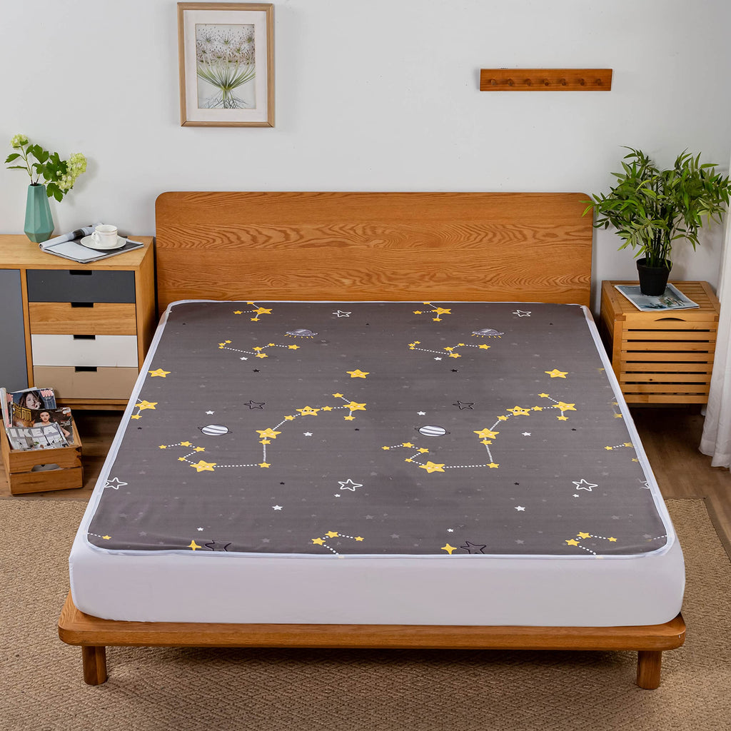 WenBags Bed Pads for Incontinence Washable 40*60,Large Reusable Waterproof Mattress Protector Pad,Pee Pads for Adults Elderly Pets or Kids Bed Wetting Protection, Hospital (Polyester,)