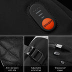 Heated Gloves for Men Women 7.4V Battery 22.2WH Rechargeable Heated Ski Gloves Touchscreen Waterproof Electric Heated Gloves for Winter Outdoor Work Skiing Hiking Camping Raynaud Riding(XL)
