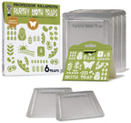 Superior Pantry Moth Traps with Pheromones Prime | No Insecticides | Safe, Non-Toxic and Child and Pet Friendly | Superior Attractant - 6 Traps