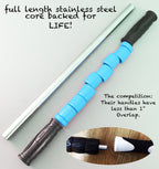The Stick Massage Roller Original | Muscle Roller Massage Stick for Legs | Exercise Roller Massage Tools for Sports Athletes and Runners 17.75" - Original Blue