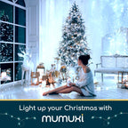 MUMUXI LED Fairy Lights Battery Operated String Lights [24 Pack] 7.2ft 20 Battery Powered LED Lights | Mini Lights, Centerpiece Table Decorations, Wedding Party Bedroom Mason Jar Christmas, Cool White