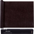 JDLUGH Sofa Leather Repair Patch Tape 15x60 Inch Large Self Adhesive Leather Sofa, Car Seat, Leather Furniture, Vinyl Repair Patch Kit (15x60 Inch, Brownish brown2.0)