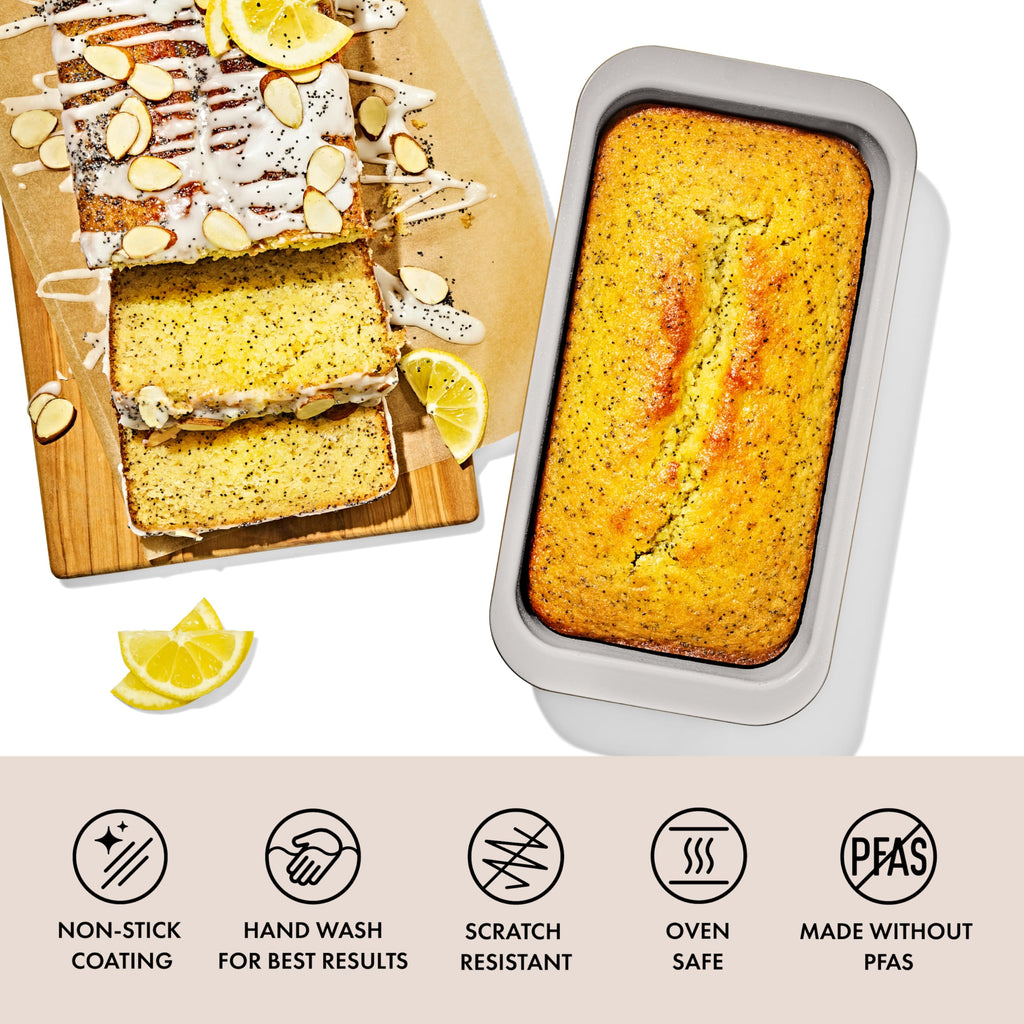 OXO Good Grips Non-Stick Pro Ceramic Coated Metal Bakeware 1Lb Loaf Pan – Biscuit
