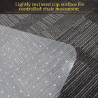 Sillamate 36'' x 48'' Office Chair Mat for Carpeted Floors, Flat Packed, Easy Lay Flat, Heavy Duty Floor Mat,Eco-Friendly Series Studded Carpet Desk Chair Mats (36X48X2PCS)