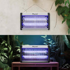 ASPECTEK Electric Indoor Bug Zapper 10W,Upgraded UV-LED Light Lamp with a Long Life Span,Insect Killer for Mosquitos,Flies,Moths,LED Mosquito Zapper for Indoor Use