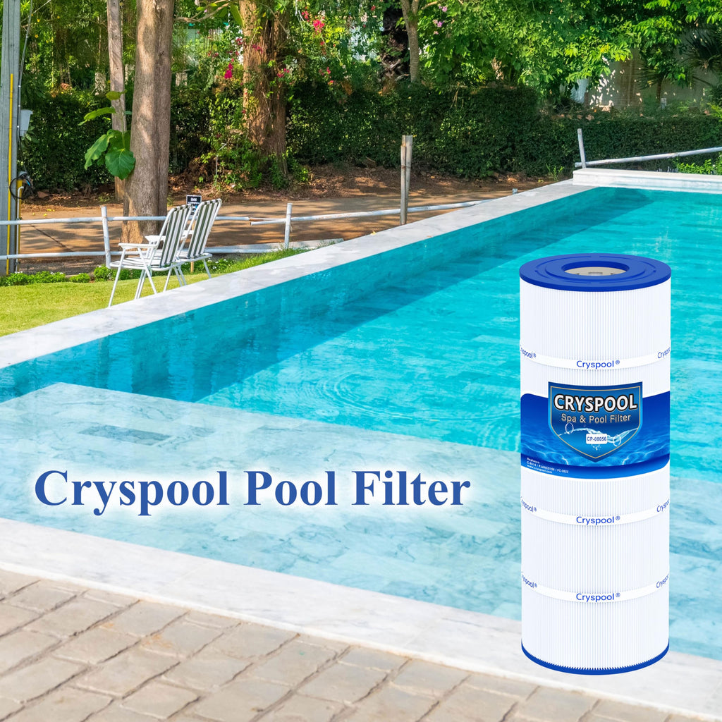 Cryspool® 08056 Filter Compatible with Jandy CS150, X-Stream CC1500, CCX1500RE, Pro Clean 150, PWWCT150, R0462300, PJANCS150, C-8414, FC-1287, 150 Sq. Ft Pool Filter Cartridge, 1 Pack