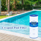 Cryspool® 08056 Filter Compatible with Jandy CS150, X-Stream CC1500, CCX1500RE, Pro Clean 150, PWWCT150, R0462300, PJANCS150, C-8414, FC-1287, 150 Sq. Ft Pool Filter Cartridge, 1 Pack