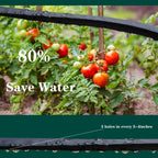 ENORMOUS DAN Garden Soaker Hose Water Hose for Drip Irrigation Fle  50 FT 2 Pack