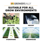 Grower's Ally Fungicide for Plants | Plant Fungicide Treatment Control for Powdery Mildew, Fungus and More - Trusted by Cultivators for Indoor & Outdoor Use, 8oz Concentrate Makes 5 Gallons