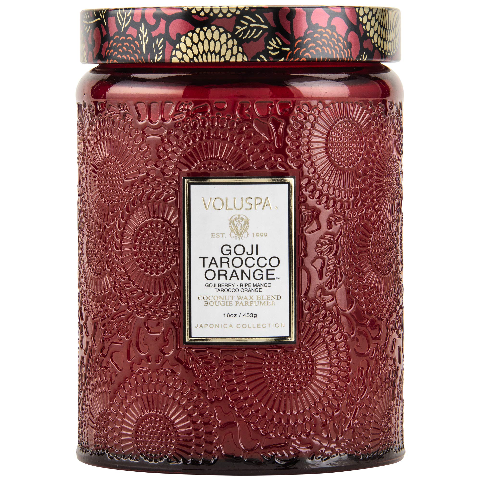 Voluspa Goji and Tarocco Orange - Large by Voluspa for Unisex - 18 oz Candle