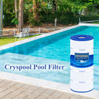 Cryspool® C150S Filter Compatible with CX150XRE, SwimClear C150S, cs150e, C-9441, PA150S, 150 Sq. Ft Pool Filter Cartridge, 1 Pack