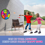 Large Dart Board for Kids with Stand, Double Sided Kids Dart Board with 12 Sticky Balls and Darts,Family Party Party Supplies for Kids, Gift for Boys Toddlers 3 4 5 6 7+ Year Old Birthday Christmas