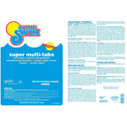 In The Swim 3 inch 5-in-1 Super Multi-Tabs – Swimming Pool Sanitizer – Chlorine - Algaecide - Stabilizer - Clarifier - 24 Pounds