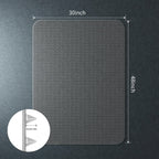 WASJOYE Office Chair Mat for Carpet, 30" x 48" Chair Mat for Carpet with Non-Slip Studded for Home and Office Low Pile Carpet
