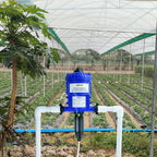 JONFLYER GEN Ⅱ 0.2-3.5% Fertilizer Injector Automatic Chemical Liquid Dosing Pump,13.21 GPM,POM Housing,Water Powered Liquid Dispenser for Drip Irrigation Garden Greenhouse Livestock Water Well