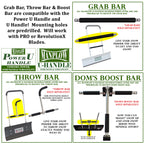 MANPLOW RevolutionX Snow Pusher with U Handle (32 Inch)
