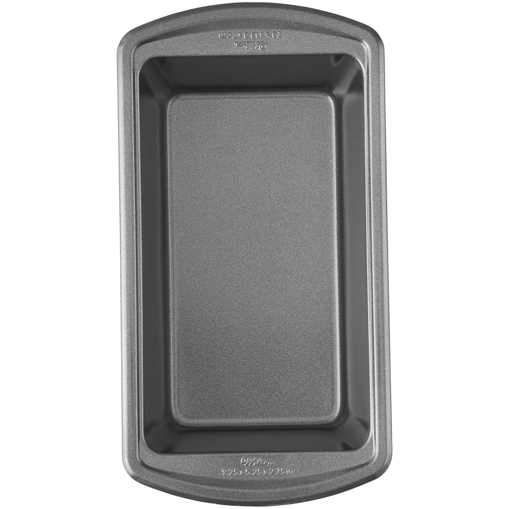 Wilton Advance Select Premium Non-Stick Loaf Pan, 9.25 x 5.25 Inches, Steel, Silver & Advance Select Premium Non-Stick Square Cake Pan, 9 x 9-Inch, Steel, Silver