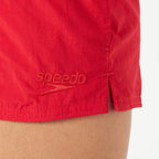 Speedo Women's Essential Watershort Swimming Trunks | Ladies Swim Shorts, Fed Red, XS