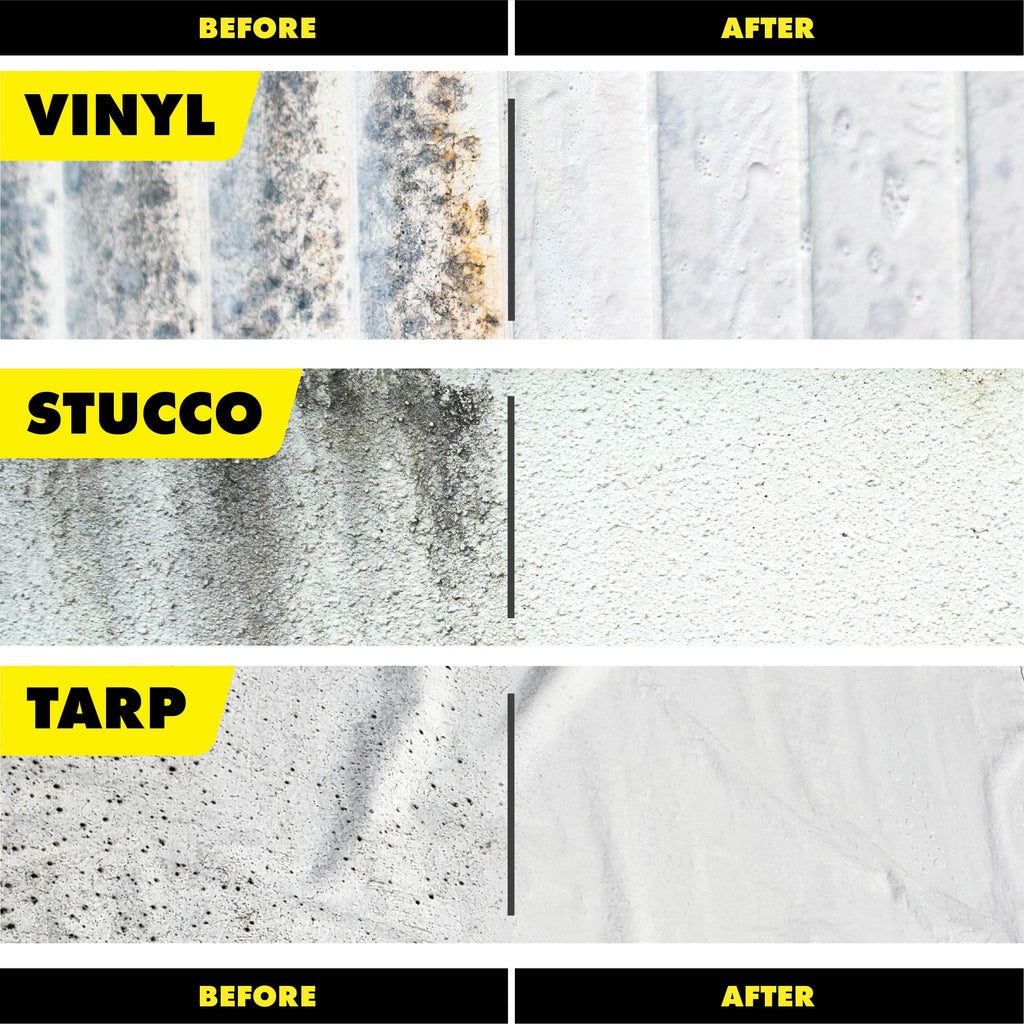 STAR BRITE Mold & Mildew Stain Remover + Cleaner – Removes Stains on Contact - 1 GAL (085600N)