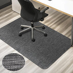 AiBOB Office Chair Mat for Hardwood Floor & Tile Floor, 53" x 45"Heavy Duty Computer&Desk Chair Mat for Rolling Chairs, Hard Floor Protector for Home Office