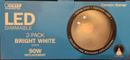 Feit PAR38 Spot Dimmable LED Light Bulb 2-Pack