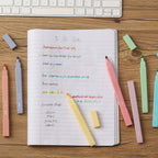 Aesthetic Highlighters No Bleed, 8 Pack, Candy Colors