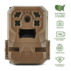 Moultrie Edge Cellular Trail Camera - Auto Connect - Nationwide Coverage - HD Video-Audio - Built in Memory - Cloud Storage - 80 ft Low Glow IR LED Flash