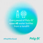 Poly-Fil Premium Polyester Fiber Fill by Fairfield, 50 oz bag