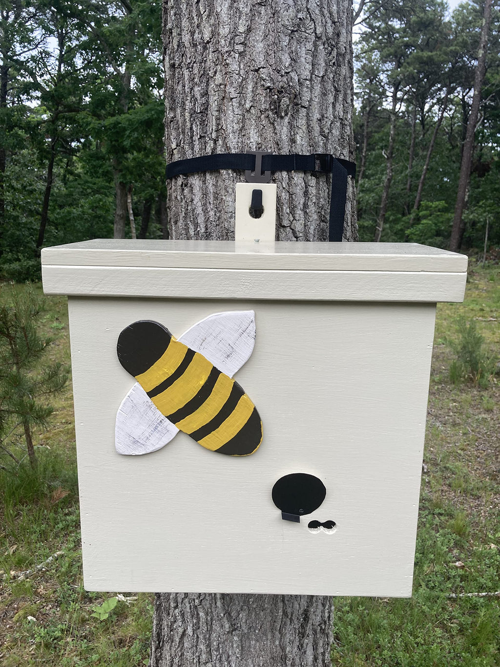 Swarm Trap Hanger - Hang Your Swarm Trap Quickly and with Confidence - NO More POUNDING in Nails! -Tree Friendly!